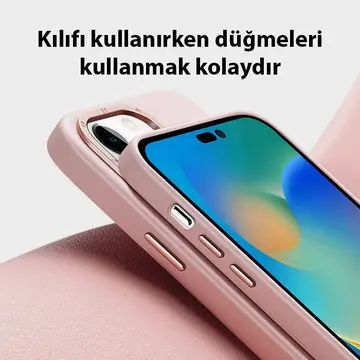 Dux Ducis Grit Series iPhone 14 Pro 6.1inç Premium MagSafe Uyumlu Kılıf