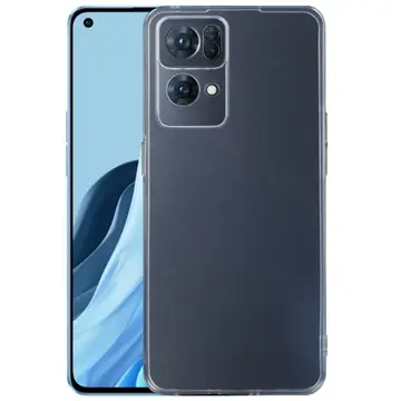 Ally OPPO Reno 7 Pro Kılıf Kamera Korumalı Ultra İnce Şeffaf Silikon Kılıf