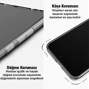 Ally Xiaomi 12 Pro Kılıf Kamera Korumalı Ultra İnce Şeffaf Silikon Kılıf