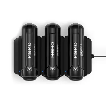 MEMO DL10 - CX12 Telefon Soğutucu Fan Batarya Şarj Paneli + 2 Yedek Powerbank