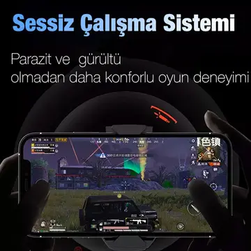 MEMO DL-A2 Cep Telefonu Soğutma Fanı Gamer Oyuncu Radyatör Soğutucu