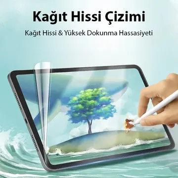 ALLY iPad Mini 6 (2021) ve Mini 7 (2024) Paper Like Film Darbe Emici Pet Ekran Koruyucu