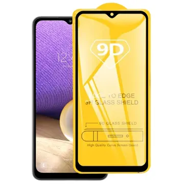 Ally SM Galaxy A32 Full Glue-Tempered Cam Ekran Koruyucu