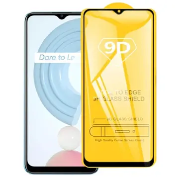 Ally OPPO Realme C21 Full Glue-Tempered Cam Ekran Koruyucu