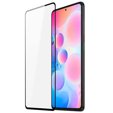 Dux Ducis Redmi Note 10 Pro -K40+Pro Tempered Cam Ekran Koruyucu 9D Full Kaplama