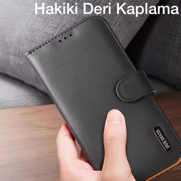 Dux Ducis iPhone 11 Pro Max Kılıf Mıknatıslı Cüzdanlı Deri Kılıf Hivo Series