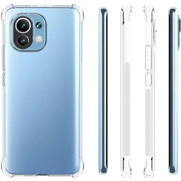 Xiaomi Mi 11 Kamera Korumalı Shockproof Darbe Emici Silikon Kılıf