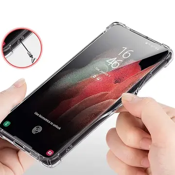 SM Galaxy S21 Ultra - S30 Ultra Shockproof Darbe Emici Silikon Kılıf