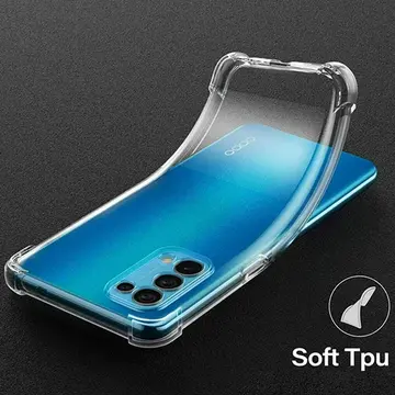 OPPO Reno A15 - A15s Kamera Korumalı Shockproof Silikon Kılıf