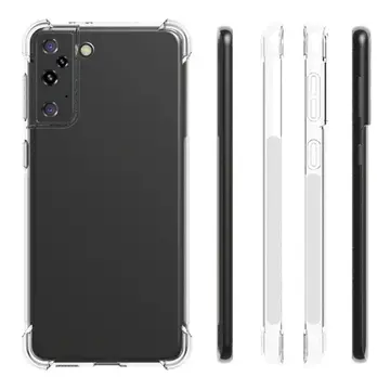 SM Galaxy S21 Plus S30 Plus Shockproof Darbe Emici Silikon Kılıf