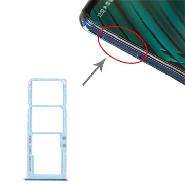 Samsung Galaxy A51 SM-A51 Sim Hafıza Kart Kapağı Tutucu