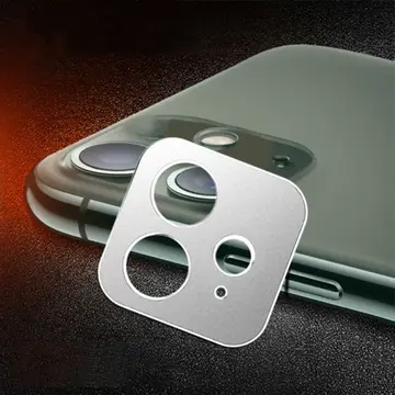 iPhone 11 6.1 3D Metal Kamera Koruyucu Metal Lens