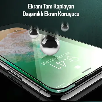 ALLY İPhone 11 -XR Anti -Blue Green Light Göz Korumalı Tempered Full Ekran Koruyucu
