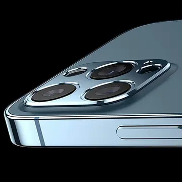İPhone 12 3D Metal Kamera Koruyucu Metal Lens