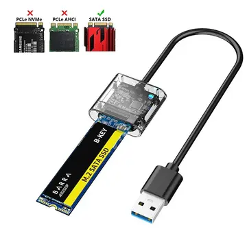 ALLY M.2 Sata USB 3.0 Gen1 SSD Harddisk Kutusu  M.2 NGFF- JMS578