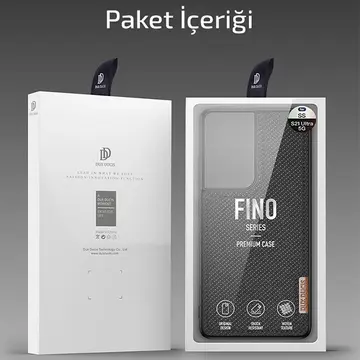 Dux Ducis Sm Galaxy S21 Ultra Kılıf  Fino Series Premium Arka Koruma Kılıf