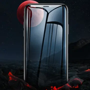 Baseus İPhone 11 Pro/ XS/X  023mm Anti Spy Çerçeveli Tempered Cam Ekran Koruyucu