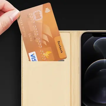 DUX DUCİS İPhone 12 Pro Max Kılıf Kapaklı Flip Cover Kılıf Skin Pro Series Kılıf