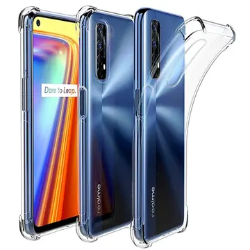ALLY Oppo Realme 7 Anti-Drop Silikon Kılıf Shockproof Kılıf