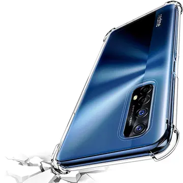 ALLY Oppo Realme 7 Anti-Drop Silikon Kılıf Shockproof Kılıf