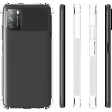 ALLY Poco M3 Anti-Drop Silikon Kılıf Shockproof kılıf