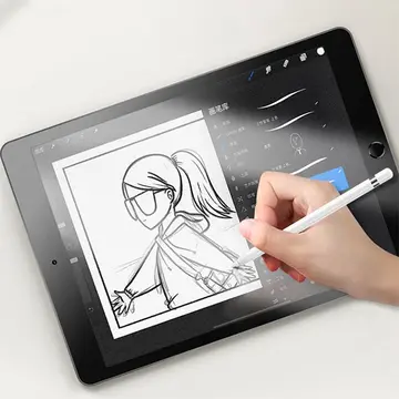 ALLY iPad Air 20202022 10.9 Paper Like Film Darbe Emici Pet Ekran Koruyucu