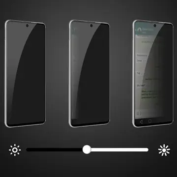 ALLY SM Galaxy A71 3D Full Privacy Gizlilik Tempered Cam Ekran Koruyucu