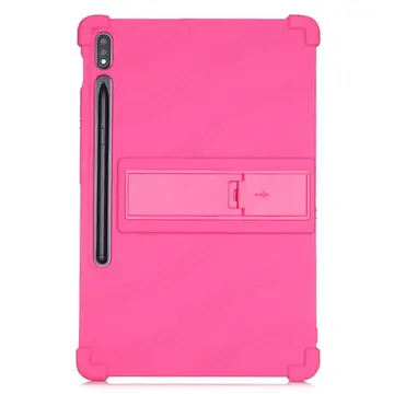 ALLY Galaxy Tab S8 S7 T870 /  T875 11 inç Standlı Silikon Kılıf