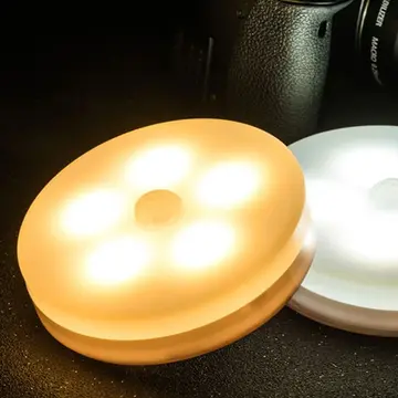 ALLY Akıllı Led Sensorlu Otomatik Usb Şarj Edilebilir Gece Lambası Led