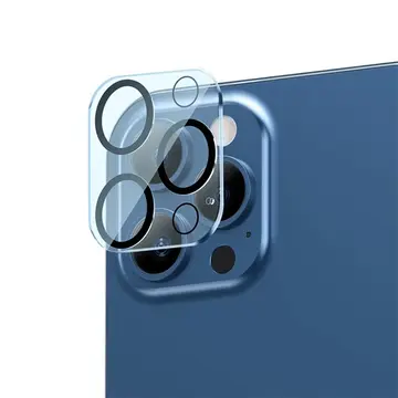 BASEUS iPhone 12 Pro 6.1 3D Full Kaplama Kamera Koruyucu Cam 2 Adet Set