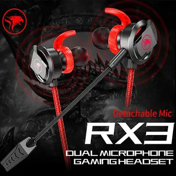 XMOWİ RX3 35mm Çift Mikrofonlu Oyuncu Kulaklık Gaming Kulaklığı