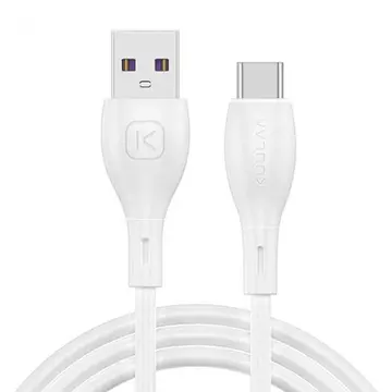 KUULAA Liquid Silicone USB Type C QC3.0 Hızlı Şarj Kablosu 1metre