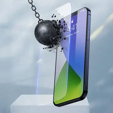 Baseus İPhone 12/12 PRO 6.1 0.3mm Antiblue Cam Ekran Koruyucu 2Adet
