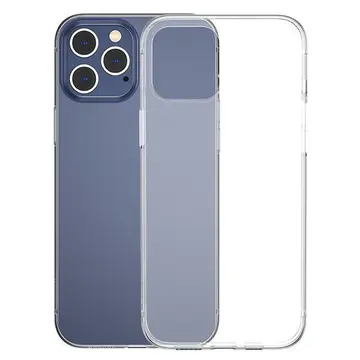 Baseus Simple Case İPhone 12 Pro 6.1 İnce Şeffaf Silikon Kılıf