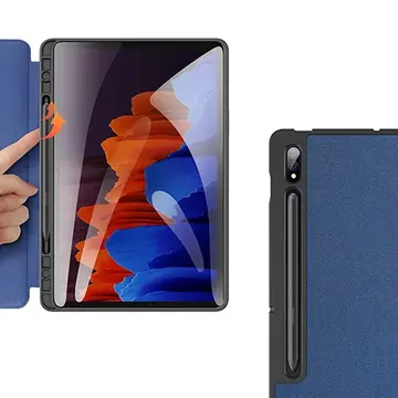 Dux Ducis SM Galaxy Tab S8 (X700/X706) S7 (T870/T875/T876B) Kılıf Kalem Yerli Mıknatıslı Domo Series