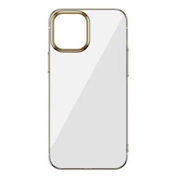 Baseus Glitter İPhone 12/12 Pro Şeffaf Lüx Silikon Kılıf Soft TPU Kılıf