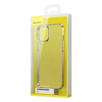 Baseus Glitter İPhone 12/12 Pro Şeffaf Lüx Silikon Kılıf Soft TPU Kılıf