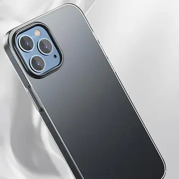 Baseus İPhone 12 Pro Max 6.7 Comfort İnce Şeffaf Kılıf Matte PP Kılıf