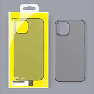 Baseus İPhone 12/ 12 Pro Comfort İnce Şeffaf Kılıf Matte PP Kılıf