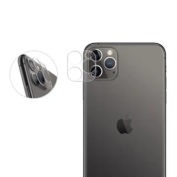 iPhone 12 6.1 Pro Full Tempered Kamera Koruyucu Kırılmaz Cam