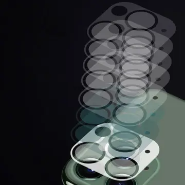 iPhone 12 6.1 Full Tempered Kamera Koruyucu Kırılmaz Cam