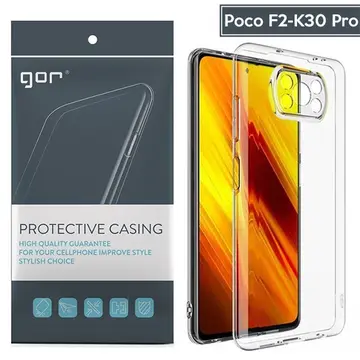 GOR Xiaomi Poco X3  Şeffaf Kamera Korumalı Ultra Slim Tpu Kılıf