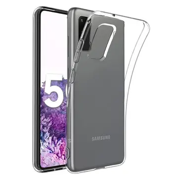 SM Galaxy S20/ S2 Lite 2.0mm Şeffaf Silikon kılıf Shockproof kılıf -> ŞEFFAF