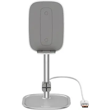 Baseus Literary 15W Kablosuz Şarj Masaüstü Telefon Tutucu Stand Wireless Şarj