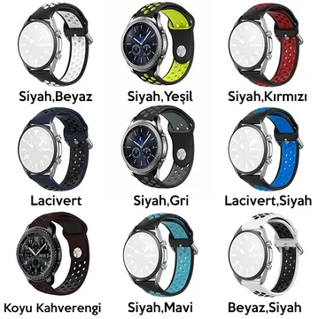 20MM Kordon Kayış Gear S2R600 Watch S4 42mmHuawei Watch Gt20MM Kordon Kayış