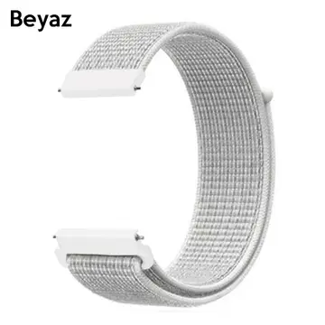 22MM Gear S3 Watch 4 -Gt2 GT2E 46MM Kayış Kordon Lylon Loop