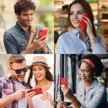 ALLY İPhone SE2 İPhone 8-7 Lansman Kılıf İçi Kadife Soft Silikon Kılıf
