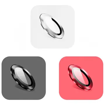 ALLY İPhone 11  6.1 3D  Metal Çerçeveli Kamera Lens Koruyucu