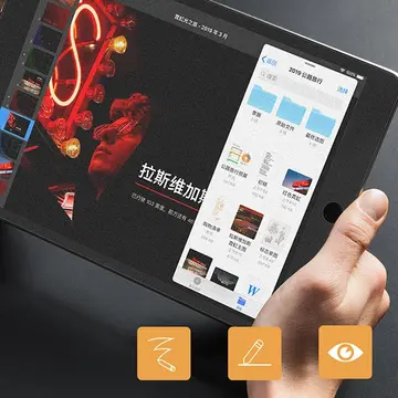 ALLY İPad Pro/Air 310.5 İnch Paper Like Film Darbe Emici Pet Ekran Koruyucu