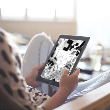 ALLY İPad 9.7 İnch Paper Like Film Darbe Emici Pet Ekran Koruyucu iPad 5/6/7/8